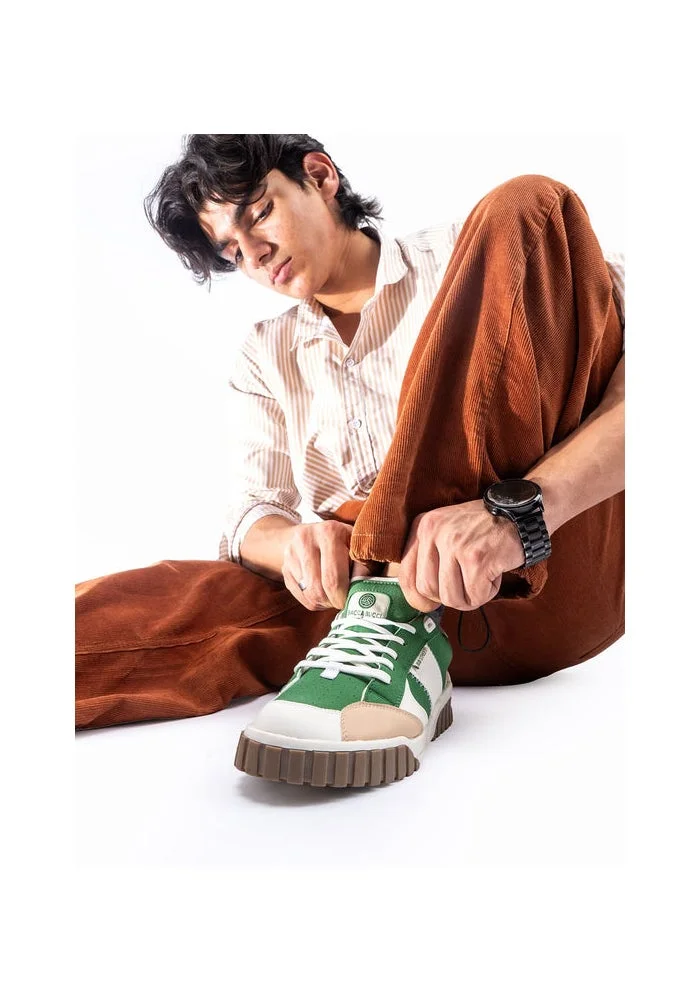 Bacca Bucci Metro Forest Green Urban style METRO Sneakers for Men | Best Price UAE